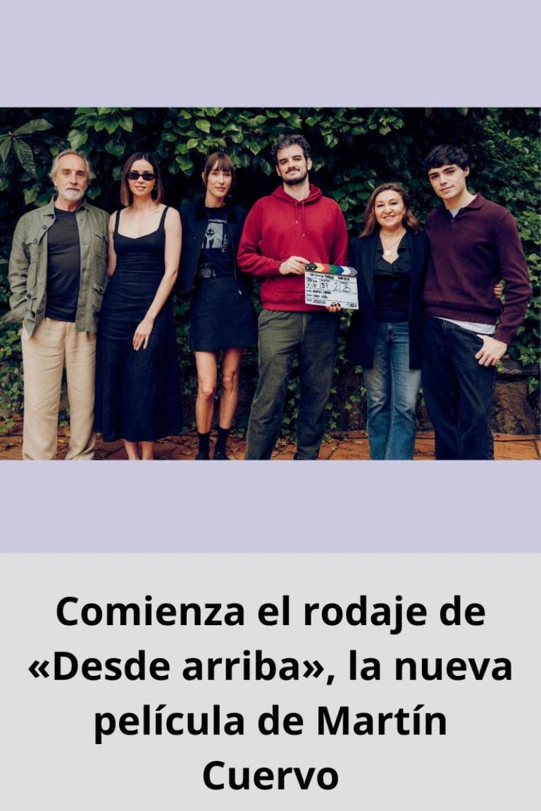 Comienza el rodaje de «Desde arriba», la nueva película de Martín Cuervo