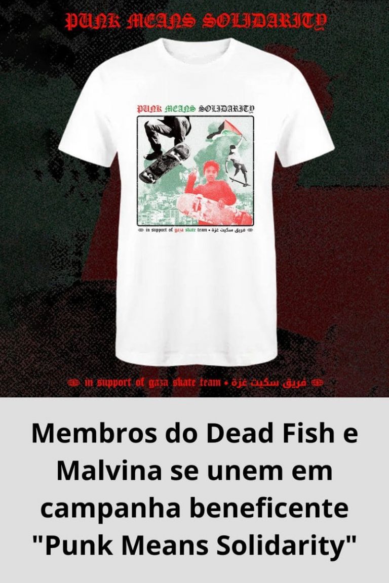 Membros do Dead Fish e Malvina se unem em campanha beneficente «Punk Means Solidarity»