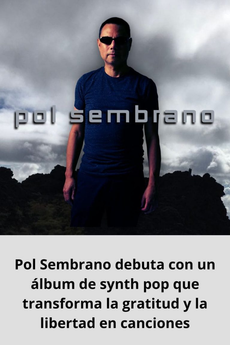 Pol Sembrano debuta con un álbum de synth pop que transforma la gratitud y la libertad en canciones