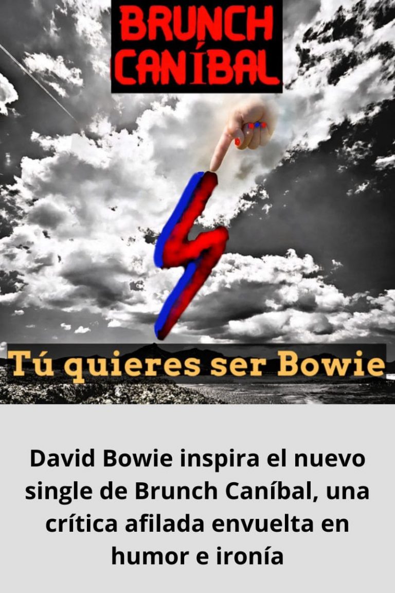 David Bowie inspira el nuevo single de Brunch Caníbal, una crítica afilada envuelta en humor e ironía