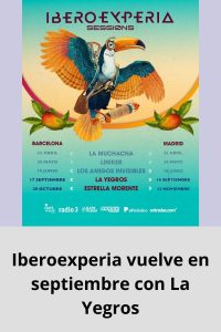 Iberoexperia vuelve en septiembre con La Yegros