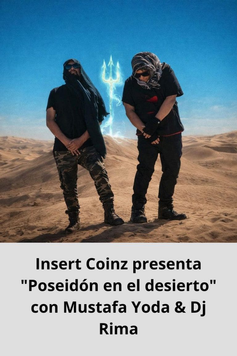 Insert Coinz presenta «Poseidón en el desierto» con Mustafa Yoda & Dj Rima