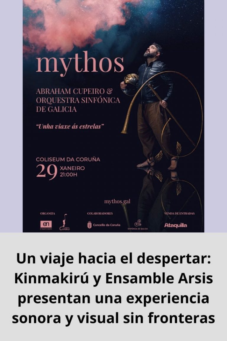 YA ESTÁN A LA VENTA LAS ENTRADAS PARA EL GRAN VIAJE DE ‘MYTHOS’ CON ABRAHAM CUPEIRO EN EL COLISEUM DE A CORUÑA