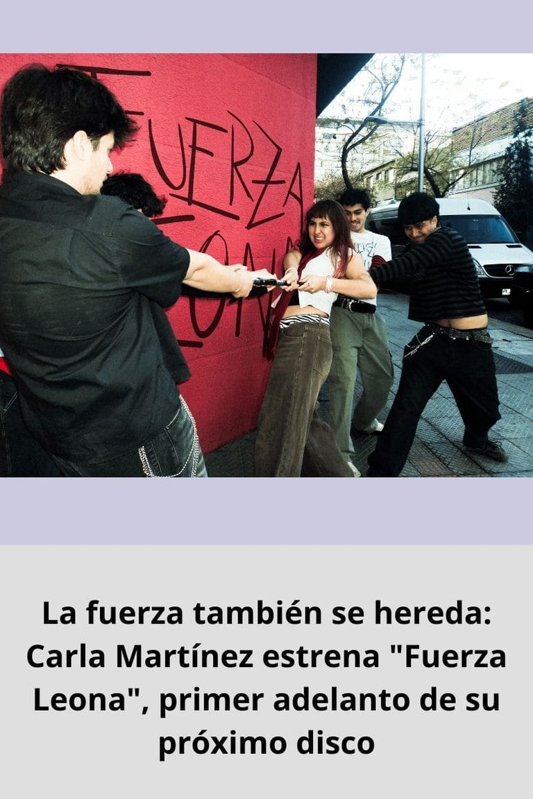 La fuerza también se hereda: Carla Martínez estrena «Fuerza Leona», primer adelanto de su próximo disco