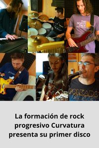 La formación de rock progresivo Curvatura presenta su primer disco