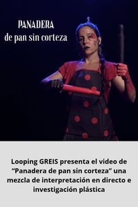 Looping GREIS presenta el video de “Panadera de pan sin corteza” una mezcla de interpretación en directo e investigación plástica